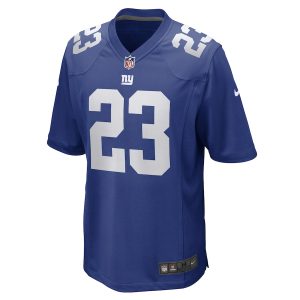 Men’s New York Giants Gary Brightwell Nike Royal Team Game Player Jersey