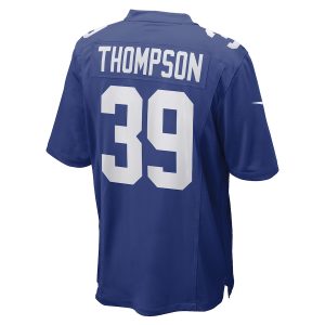 Men’s New York Giants Trenton Thompson Nike Royal Game Player Jersey