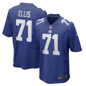 Men’s New York Giants Justin Ellis Nike Royal Game Player Jersey