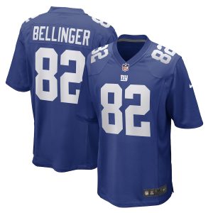 Men’s New York Giants Daniel Bellinger Nike Royal Game Player Jersey