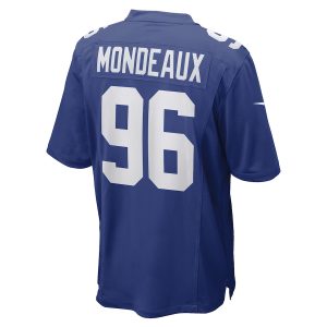 Men’s New York Giants Henry Mondeaux Nike Royal Game Player Jersey