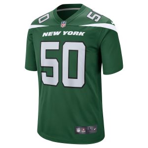 Men’s New York Jets Bradlee Anae Nike Gotham Green Game Player Jersey