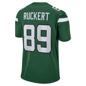 Men’s New York Jets Jeremy Ruckert Nike Gotham Green Game Player Jersey