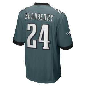 Men’s Philadelphia Eagles James Bradberry Nike Midnight Green Game Player Jersey