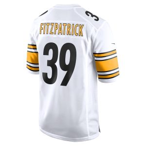 Men’s Pittsburgh Steelers Minkah Fitzpatrick Nike White Game Player Jersey