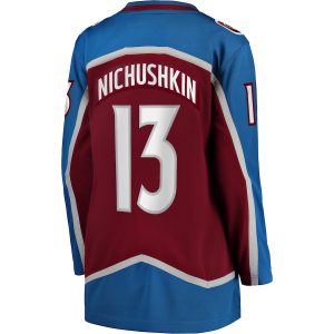 Women’s Colorado Avalanche Valeri Nichushkin Fanatics Branded Burgundy Home Breakaway Player Jersey