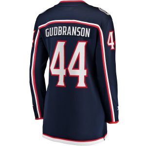 Women’s Columbus Blue Jackets Erik Gudbranson Fanatics Branded Navy Home Breakaway Player Jersey