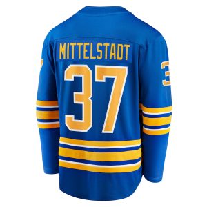 Men’s Buffalo Sabres Casey Mittelstadt Fanatics Branded Royal Home Breakaway Player Jersey