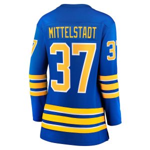 Women’s Buffalo Sabres Casey Mittelstadt Fanatics Branded Royal Home Breakaway Player Jersey