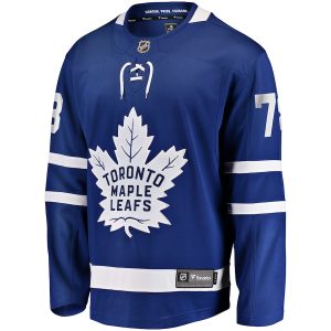 Men’s Toronto Maple Leafs TJ Brodie Fanatics Branded Blue Home Breakaway Player Jersey