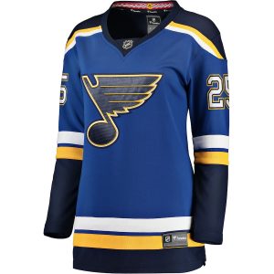 Women’s St. Louis Blues Jordan Kyrou Fanatics Branded Blue Home Breakaway Player Jersey