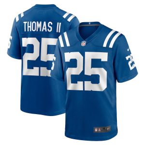 Men’s Indianapolis Colts Rodney Thomas II Nike Royal Game Player Jersey
