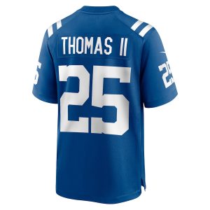 Men’s Indianapolis Colts Rodney Thomas II Nike Royal Game Player Jersey