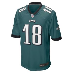 Men’s Philadelphia Eagles Britain Covey Nike Midnight Green Home Game Player Jersey
