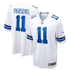 Men’s Dallas Cowboys Micah Parsons Nike White Game Player Jersey
