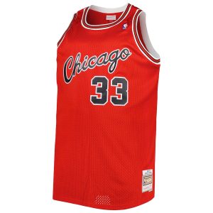 Men’s Chicago Bulls Scottie Pippen Mitchell & Ness Red Big & Tall Hardwood Classics 2003/04 Swingman Jersey