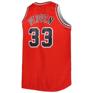 Men’s Chicago Bulls Scottie Pippen Mitchell & Ness Red Big & Tall Hardwood Classics 2003/04 Swingman Jersey