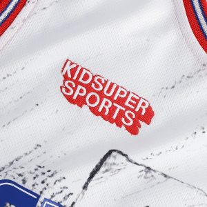 Unisex LA Clippers NBA & KidSuper Studios by Fanatics Gray Hometown Jersey