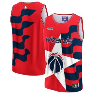 Unisex Washington Wizards NBA & KidSuper Studios by Fanatics Red Hometown Jersey