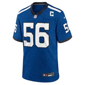 Men’s Indianapolis Colts Quenton Nelson Nike Royal Indiana Nights Alternate Game Jersey