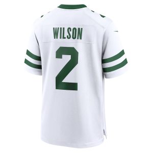 Men’s New York Jets Zach Wilson Nike Spotlight White Alternate Game Jersey
