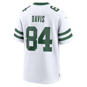 Men’s New York Jets Corey Davis Nike White Legacy Player Game Jersey
