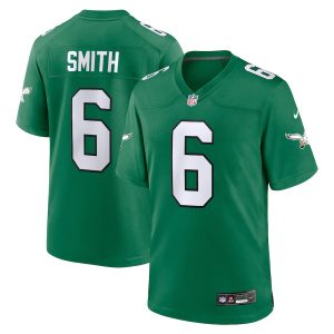 Men’s Philadelphia Eagles DeVonta Smith Nike Kelly Green Alternate Game Player Jersey