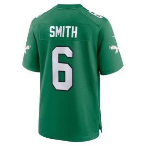 Men’s Philadelphia Eagles DeVonta Smith Nike Kelly Green Alternate Game Player Jersey