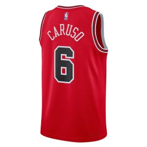 Unisex Chicago Bulls Alex Caruso Nike Red Swingman Jersey – Icon Edition