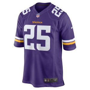 Men’s Minnesota Vikings Theo Jackson Nike Purple Home Game Player Jersey