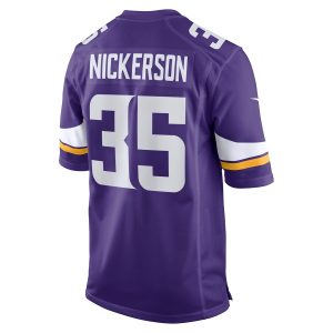 Men’s Minnesota Vikings Parry Nickerson Nike Purple Home Game Player Jersey