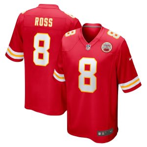 Men’s Kansas City Chiefs Justyn Ross Nike Red Home Game Player Jersey