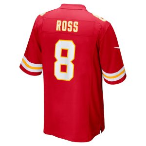 Men’s Kansas City Chiefs Justyn Ross Nike Red Home Game Player Jersey