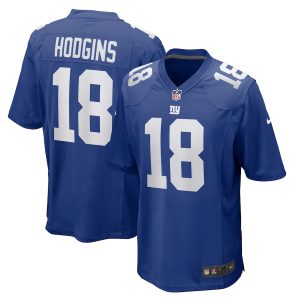 Men’s New York Giants Isaiah Hodgins Nike Royal Home Game Player Jersey