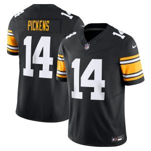 Men’s Pittsburgh Steelers George Pickens Nike Black Vapor F.U.S.E. Limited Jersey
