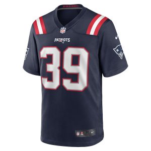 Men’s New England Patriots Tae Hayes Nike Navy Home Game Player Jersey