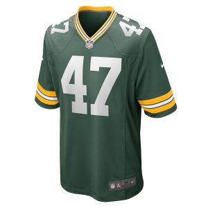 Men’s Green Bay Packers Justin Hollins Nike Green Home Game Player Jersey