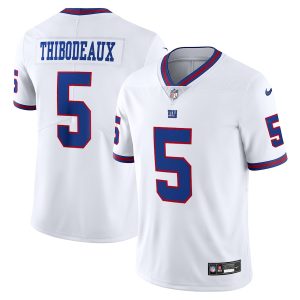 Men’s New York Giants Kayvon Thibodeaux Nike White Alternate Vapor Untouchable Limited Jersey