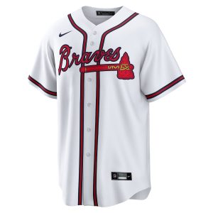 Men’s Atlanta Braves Fred McGriff Nike White 2023 Hall of Fame Inline Replica Jersey