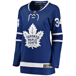 Women’s Toronto Maple Leafs Auston Matthews Fanatics Branded Blue Home Breakaway Jersey