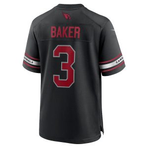 Men’s Arizona Cardinals Budda Baker Nike Black Game Jersey