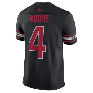 Men’s Arizona Cardinals Rondale Moore Nike Black Vapor F.U.S.E. Limited Jersey