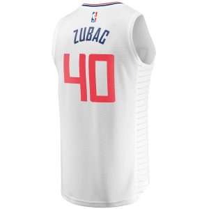 Men’s LA Clippers Ivica Zubac Fanatics Branded White Fast Break Player Jersey – Association Edition