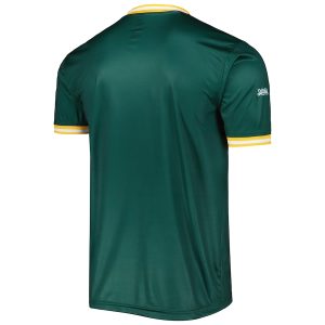 Men’s Oakland Athletics Stitches Green Cooperstown Collection Team Jersey