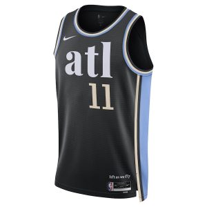 Unisex Atlanta Hawks Trae Young Nike Black 2023/24 Swingman Jersey – City Edition