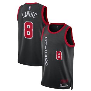 Unisex Chicago Bulls Zach LaVine Nike Black 2023/24 Swingman Jersey – City Edition