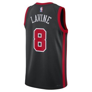 Unisex Chicago Bulls Zach LaVine Nike Black 2023/24 Swingman Jersey – City Edition