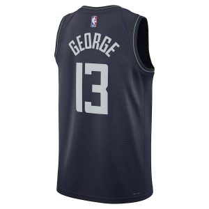 Unisex LA Clippers Paul George Nike Navy 2023/24 Swingman Jersey – City Edition