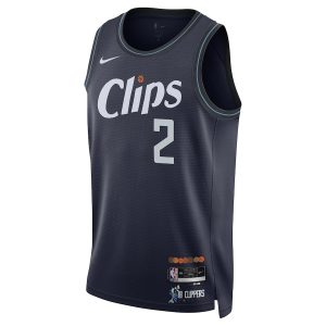 Unisex LA Clippers Kawhi Leonard Nike Navy 2023/24 Swingman Jersey – City Edition