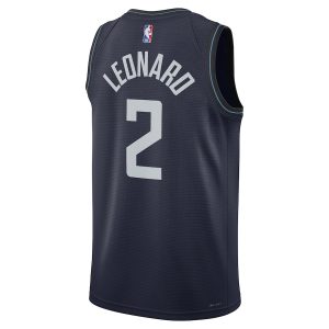 Unisex LA Clippers Kawhi Leonard Nike Navy 2023/24 Swingman Jersey – City Edition